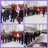 1Расчистка от снега памятника активистами РДШ